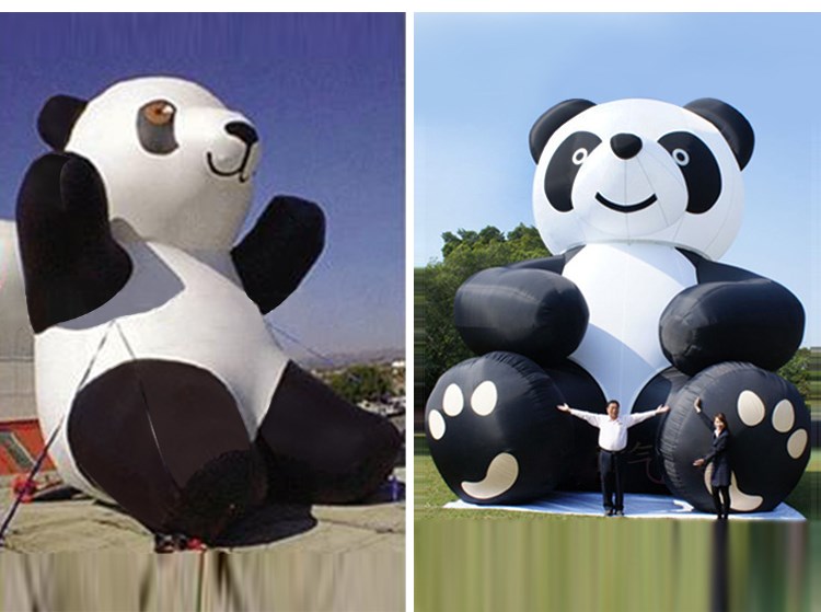 石嘴山充气熊猫展示
